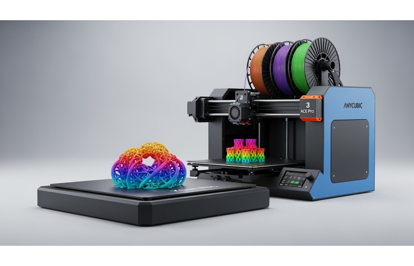 Полный обзор Anycubic Kobra 3 Combo: скорость, качество, ACE Pro