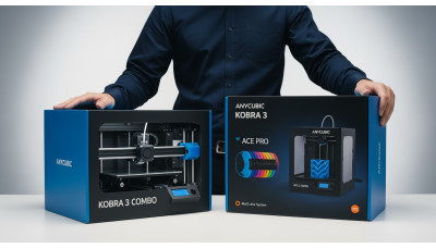 Распаковка и что в комплекте Kobra 3 Combo